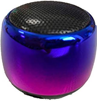SCDMY N/A NEW Metal Bluetooth Speaker TWS Portable Super Mini Klein Steel Cannon Hot Gift Luid Speaker (Color : B)