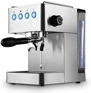 BOBRING Luxe koffie- en espressomachine, automatische opschuimer voor lattes en cappuccino's met programmeerbare opties Halfautomatische espressomachines Volautomatische koffiemachine Huishoudelijke koffiemachine
