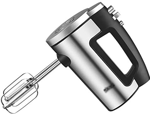 FMOPQ Elektrische Handmixer Thuis Mini Bakken Taart Mixer Eiklopper Slagroom Hand-held Elektrische Eiklopper (Kleur: Zilver, Maat: 29x12x19cm) (Zilver 29x12x19cm)