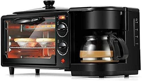 FMOGGE Koffiecapsulemachines, Koffie- En Espressomachinesmultifunctionele Ontbijt Mini Elektrische Oven Broodkoffiezetapparaat
