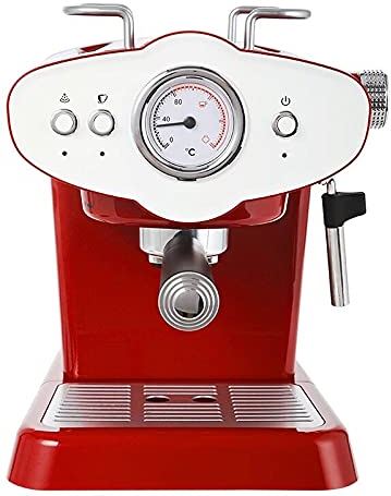 FMOGGE Koffiezetapparaat Espressomachine Elektrische Koffiemolen Kleine Huishoudelijke Semi-Automatische Koffiezetapparaat Espressomachine