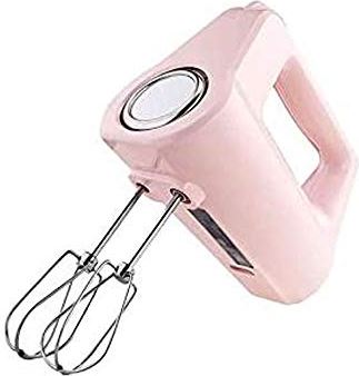 RTYHASGHHH Electric Hand Mixer 5-Speed Handheld Mixer Lightweight Electric Hand Mixer Stainless Steel Egg Whisk with Egg Sticks and Dough Sticks