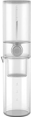 XFHuanHai Koffiezetapparaat 400 ml Cold Drip koffiezetapparaat met instelbare druppelventiel roestvrijstalen filter Cold Brew kan voor ijskoffie en ijsthee