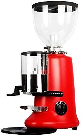 Generic koffiezetapparaat Italiaanse elektrische koffiemolen Commerciële speciale slijpmachine Slijpmolen 10 bestanden, 1.2, rood