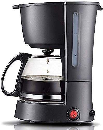 FMOGGE Volautomatische Koffiemolen Koffiezetapparaat, Compacte Koffiemachine, 600 Ml Koffiezetapparaat Met Anti-Druppelfunctie, 550W, Herbruikbaar, Wasbaar; Zwart, Voor Espressokoker