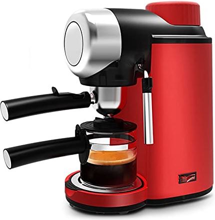 FMOGGE Koffiezetapparaat Thuiskantoor Kleine Koffiezetapparaat Opschuimer Zelfkokende Mini All-In-One Koffiezetapparaat Espressomachine