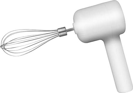 FMOPQ Elektrische handmixer Draadloze elektrische eierklopper Home Mini Cream Automatische klopper Handmixer (Kleur: Wit, Maat: 17x9cm) (Wit 17x9cm)