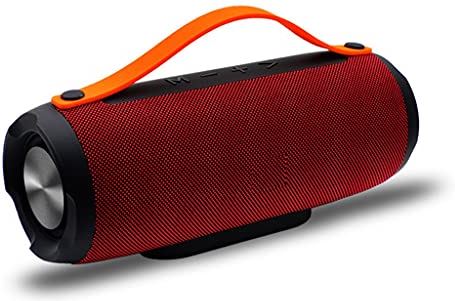 SCDMY N/A Outdoor draagbare kolom draadloze bluetooth speaker radio muziek stereo subwoofer waterdicht (Color : Red)