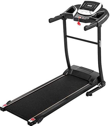 RTYHASGHHH Folding Electric Treadmill 3 Modes and 12 Programs 1-12.8 KM/h Adjustable 240Lb Bearing Weight for Home Gym Office Apartment for All Home Gym Workout Equipment