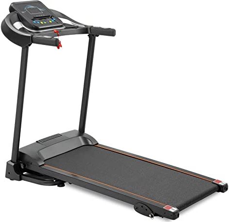 RTYHASGHHH Foldable Treadmill for Home with Audio Speakers and Incline Adjuster 0.5-7.5 Mph Max User Weight 240 LBS for All Home Gym Workout Equipment