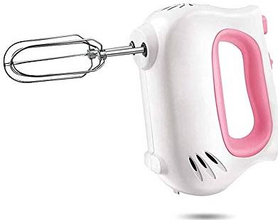 RTYHASGHHH Electric Hand Mixer 5 Speed Handhold Mixer with Stainless Steel Accessories for Whipping Mixing Cookies Cakes Dough Batters