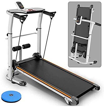 RTYHASGHHH 4-in-1 Electric Folding Treadmill Power Motorized Walking Jogging Running Machine Cardio Fitness Exercise Equipment Space Saving for Home Gym Easy Assembly