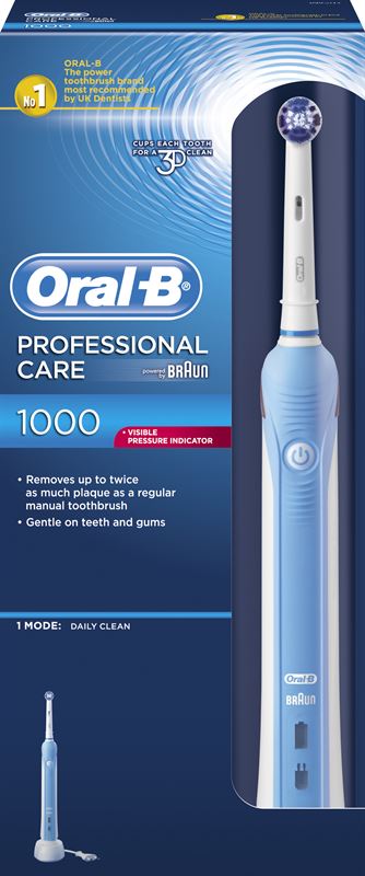 Oral-B Professional Care 1000 wit, blauw