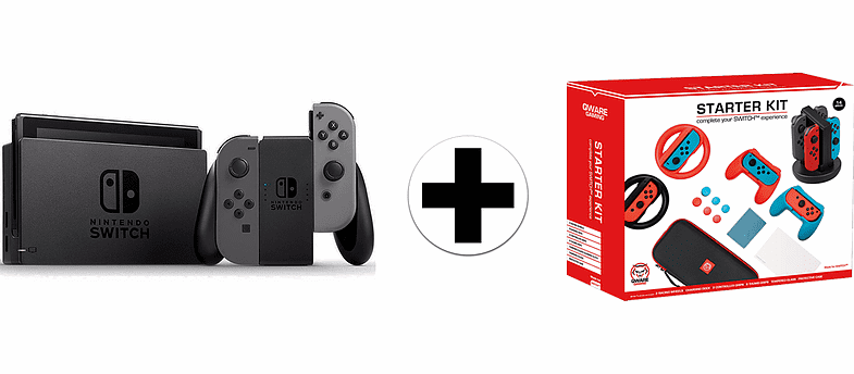 Nintendo Switch 32GB / zwart, grijs / geen
