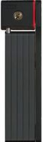 Abus Unisex - Volwassen 5700/80 BK SH vouwslot, zwart, 80 cm