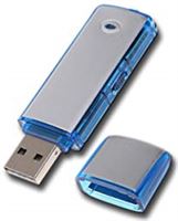 Smartechnology 1neiSmartech Pen Drive USB-geheugenstick, 16 Gb, mini-audio, dicteerapparaat flash, micro spion, wanze.