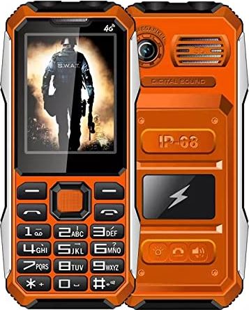 MG mobile Senioren-telefoon A6 Voice King-knop functie Super lange standby-machine 4G compleet Netcom Militaire drie tests senioren mobiele telefoon (oranje)