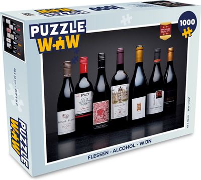 S-TROUBLE Puzzel Flessen - - Wijn - Legpuzzel - Puzzel 1000 stukjes volwassenen puzzel en spel kopen? Kieskeurig.nl | je kiezen