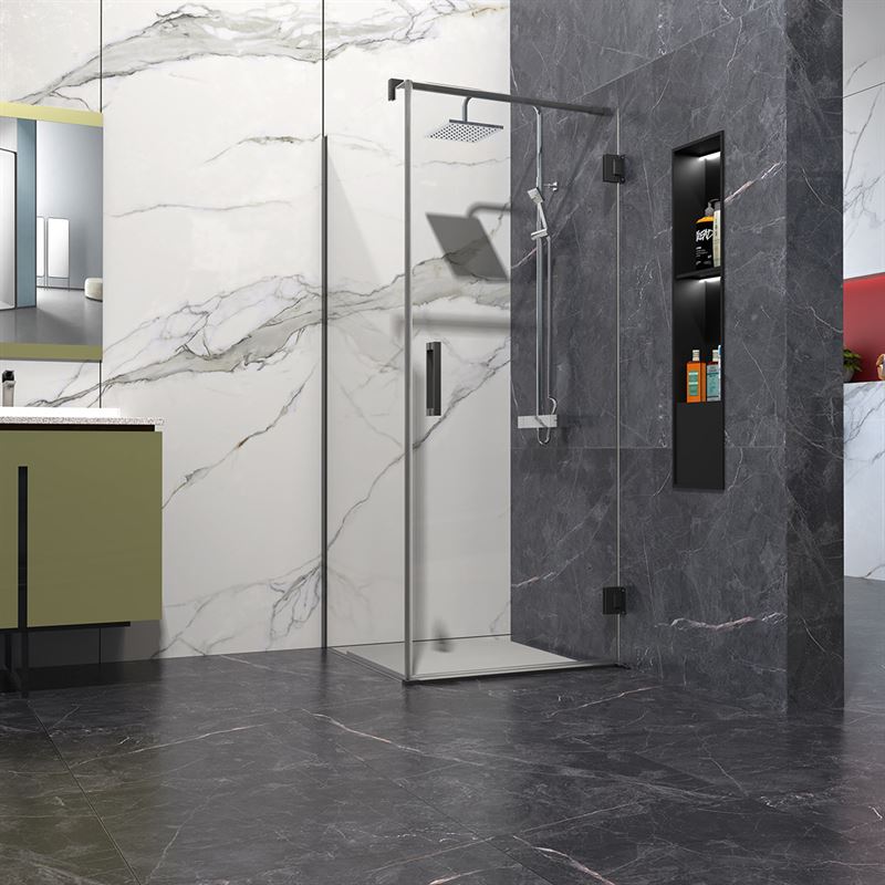 Douchecabine 90x110cm AntiKalk met profielloze