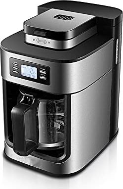 KJHD n/a Automatische versgemalen koffiemachine huishoudelijke druppel kleine alles-in-een machine koffiezetapparaat koffiemolen machine