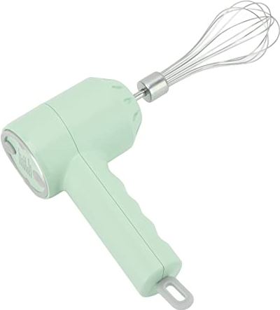 Gaeirt Handmixer, draagbare USB-oplaadbare elektrische mixer met 3 snelheden Veilig draadloos 20W voor bakken(Groente)