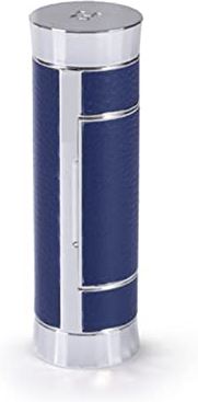dhrszpd Draagbare houder container met spiegel, meerkleurig lekvrij contacten geval met L/R gemarkeerde doppen, met spiegel pincet remover tool oplossing fles voor buiten dagelijks gebruik (blauw)