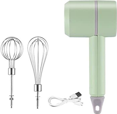 FDSSSSSTTY Wireless Mini Electric Food Blender Portable Handheld Egg Beater Automatic Cream (Color : A Size : As the picture shows) (C As the picture shows)
