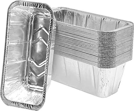 NIDONE Wegwerp lekbak pannen aluminiumfolie Grill Barbecue Bakken Trays Containers 30PCS