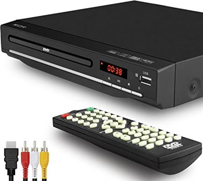 KCR DVD-speler voor TV, multi-regio's dvd-spelers, USB-poort, afstandsbediening, DivX, (niet Blu-ray) kleur dvd-speler | Archief | Kieskeurig.nl | helpt je kiezen