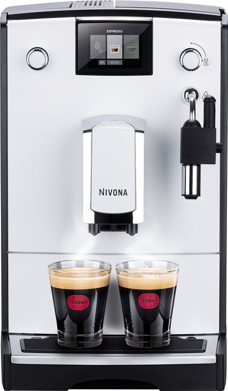 Stiptheid Gladys Terug kijken Nivona 560 wit-chroom volautomatische espressomachine met Koepoort Koffie  koffiebonen Keukenapparatuur (overig) kopen? | Kieskeurig.nl | helpt je  kiezen