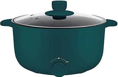 WZXCV Multifunctional Electric Heating Pot, Electric Boiling Pot, Portable Electric Skillet With Nonstick Coating, Mini Electric Cooker Slow Cooker