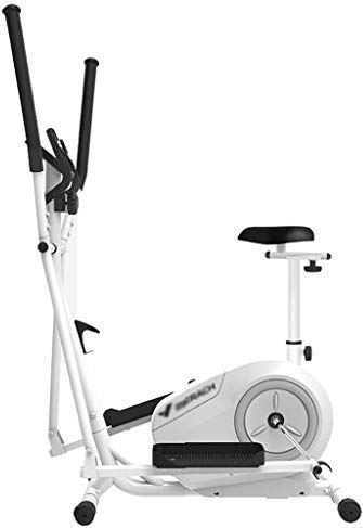 uetgrtarghhtddy Elliptical Machine Home Mute Magnetic Control Gym Equipment Ellipsometer Space Walker Indoor Two-Way Magnetic Control Flywheel Stepper Bearing Weight 130kg (Color : White Size : 9752156CM