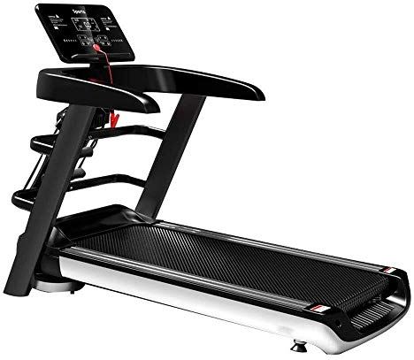 FMOPQ Running Machines Multifunctional Foldable Treadmill Electric Fitness Running Machine Exercise Fitness Equipment for Home Gym for Fitness Gym (Color Size : 138x68x124cm) Indoor Cycling Bike