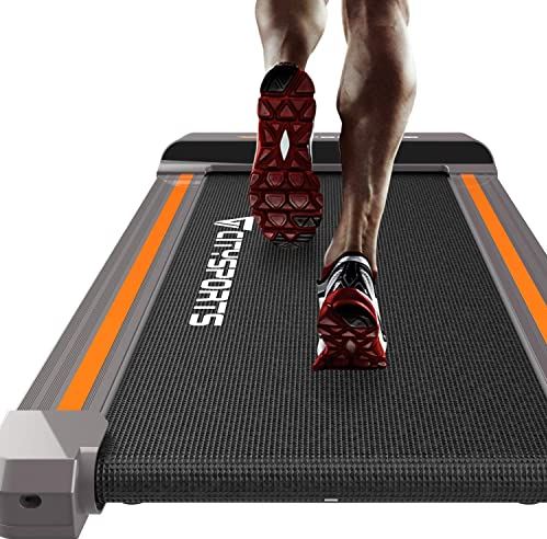 FMOPQ Folding Treadmill Office/Home Fitness 1-6 km/h Electric Walking Machine Easy to Move and Store Quiet and Comfortable Gym Fitness equipment abdomina (Wp11)