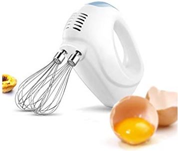 WZXCV Handbediende Elektrische Eierklopper, Huishoudelijke Roestvrijstalen Kloppers Elektrische Handmixers Voor Keukeninstellingen
