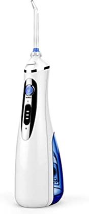 uetgrtarghhtddy Cordless Water Flosser Teeth Cleaner, 240ML Rechargable Portable Oral Irrigator for Travel,Home 3-Modes IPX7 Waterproof Water Dental Flosser with 4 Jet Tips Charging reminder for Braces and Tee