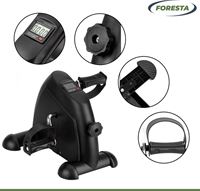 Foresta Stoelfiets + Computer- Bureaufiets - Bewegingstrainer - Fietsen - Zwart