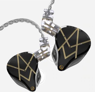 KZ Audio KZ ASX - In-ear Oordopjes / In-ear Monitors KZ 20 BA Drivers Zwart Zonder microfoon