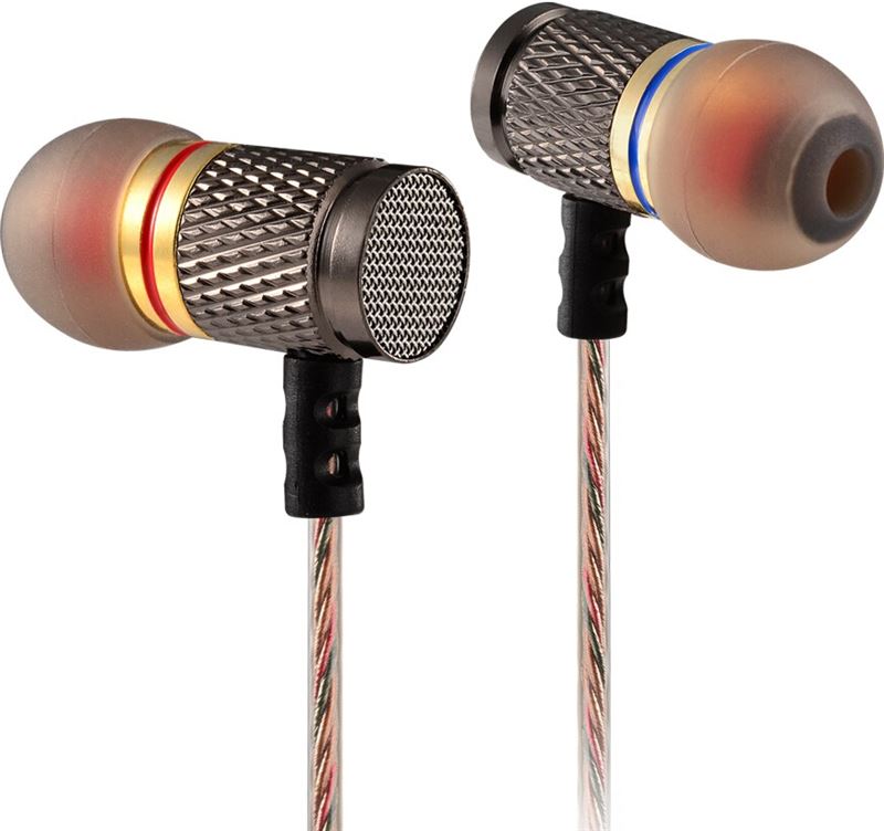 KZ Audio KZ EDR1 - In-ear Oordopjes - Zwart Zonder microfoon