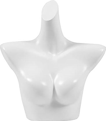 Spacmirrors Female Mannequin Torso Body, Flat Shoulder with Clavicle Underwear Bra Model Hangers, Can Be Used for Swimwear Shop Windows Display Stand, 3 Styles