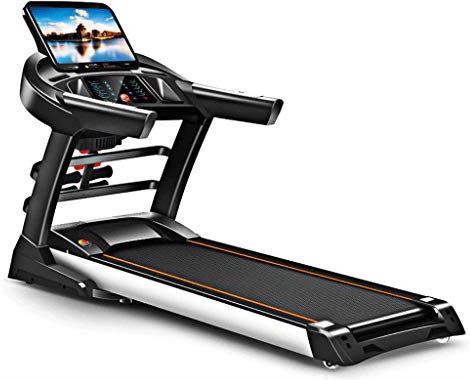 Jrechio Multifunctionele Treadmill -huishouden 4. 5HP Met 15,6 inch kleurscherm Hydraulisch vouwen zhengzilu