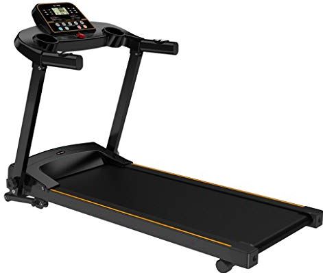 Jrechio Treadmill huishouden gratis installatie 2. 0HP Vouwrunningmachine met 2 hellingsaanpassing Hartslagtest Ultra stille joggingmachine for Home Gym Office zhengzilu