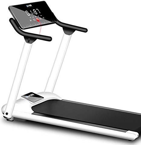 Jrechio Vouwbare loopband Home Treadmill Electric gemotoriseerde loopmachine met LCD Monitor for Home Gym Office Space Saver Easy Assembly zhengzilu