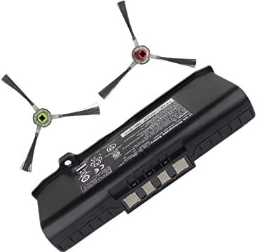 XINYUWZ Stofzuiger Robot -vacuümbatterijborstel compatibel met Ecovacs Deebot DR95 DR96 DM86 DR92 Robot -vacuümbatterijonderdelen accessoires stofzuiger onderdelen (Color : As shown)