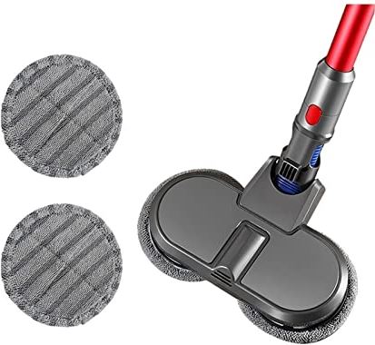 UVIYO Vacuums Elektrische dweilborstel + stofzuiger reinigingsdoek compatibel met dyson V7 V8 V10 V11 Vervangbare onderdelen Home & Kitchen