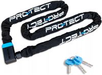 Protect Cubic ART2 Kettingslot | Premium Kwaliteit | 9mm x 180cm | Gehard staal | 3605g | Fietsslot E-bike slot Brommerslot
