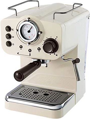 FMOPQ 15Bar Espresso Coffee Machine Maker Steam Type Milk Foam 2 And 1 Handles Easy To Use