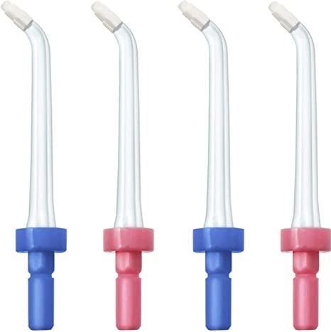 FENGFENG 4 -stks tandheelkundig water jet orthodontische vervangingstips compatibel met for waterpik WP-70 WP-70E WP70 Scheren (Color : 4pc)