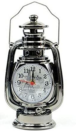 VCFDZCFD Vintage Wekker Retro Olielamp Wekker Horloge Tafel Kerosine Licht Klok Woonkamer Decor Artikelen Office Craft Ornament (Kleur: C, Maat: One Size) (A One Size)