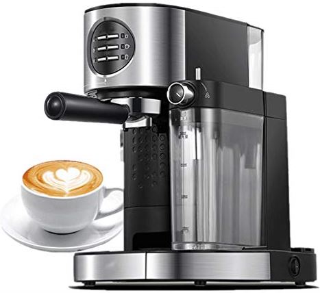 FMOPQ Espressomachine Thuis Klein Commercieel Fancy Stoomtype Automatische Geïntegreerde Melkopschuimer Koffiezetapparaat